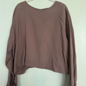 Madewell Mauve Blouse